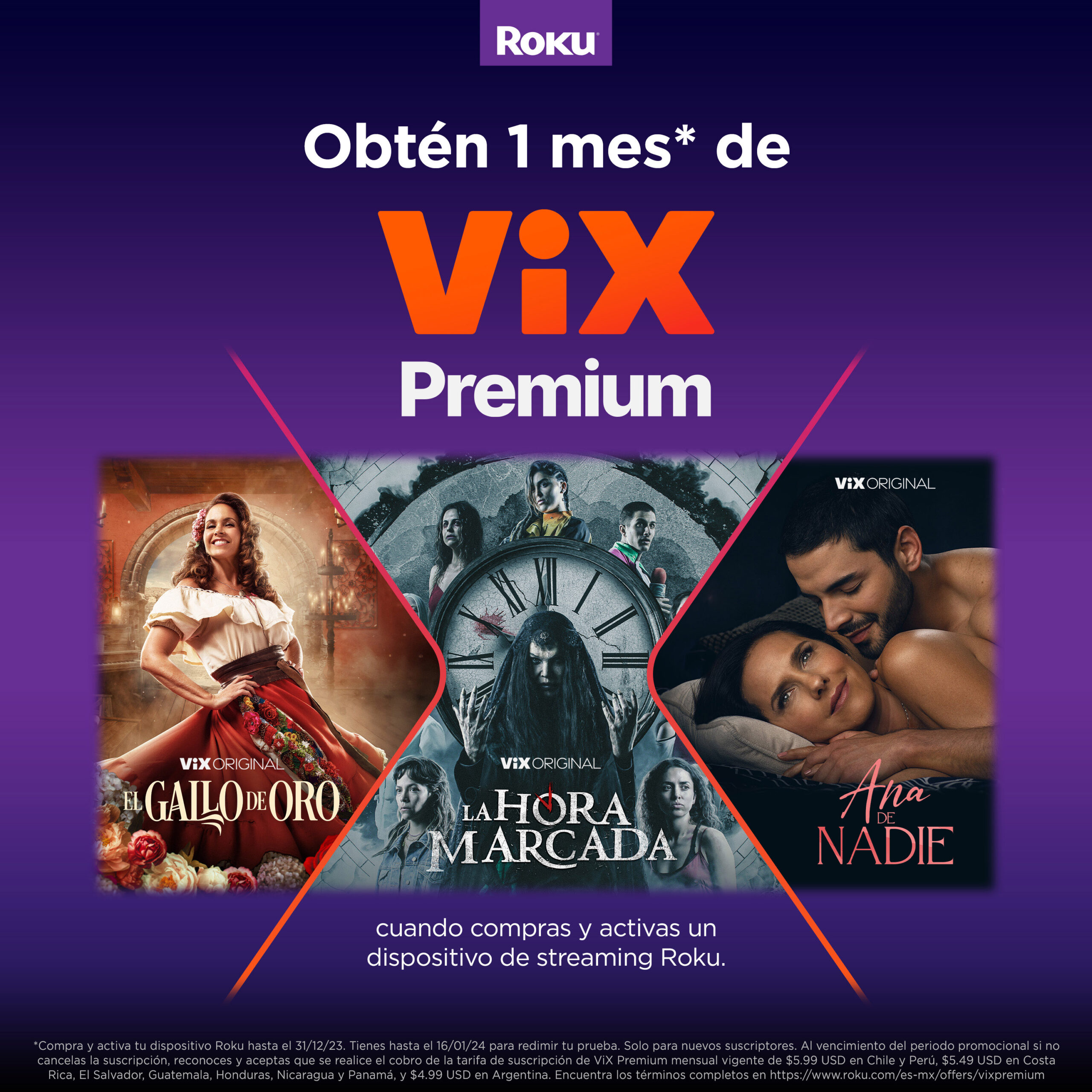 Vix Premium 1 Mes gratis
